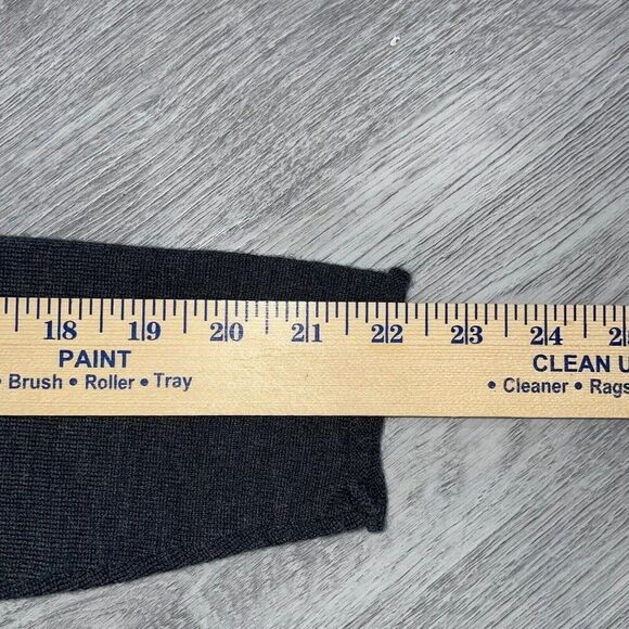 Eileen Fisher Women Small Merino Wool Cardigan Sweater Knit Open Front Waterfall - Picture 9 of 11